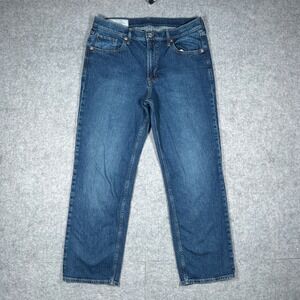 Gap denim jeans womens 30/10RS Blue 90s Loose Mid Rise vintage style wash